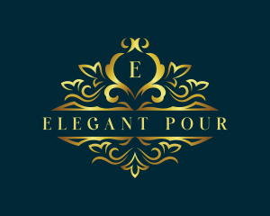 Luxurious Floral Ornament logo design