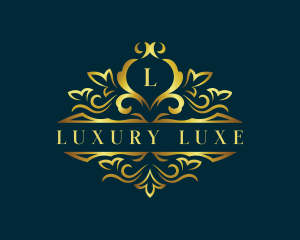 Luxurious Floral Ornament logo design