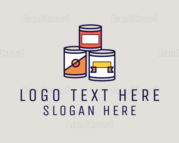 Canned Processed Food Logo