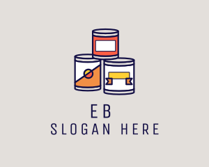 Canned Food - Canned Processed Food logo design