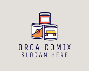 Pantry - Canned Processed Food logo design