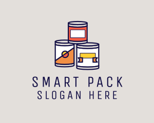 Packaging - Canned Processed Food logo design