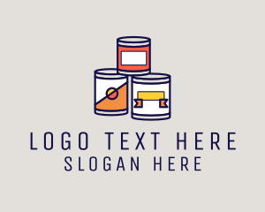 Grocer - Canned Processed Food logo design