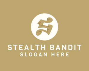 Elegant Brown Letter S logo design