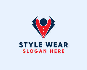 Gentleman Suit Map logo design