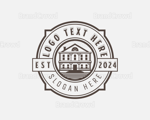 Residential Property Contractor Logo