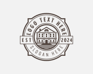 Vintage - Residential Property Contractor logo design