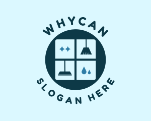 Clean Housekeeping Window Logo