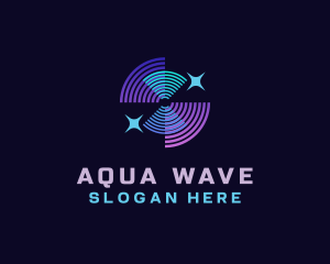 Signal Wave Radar logo design