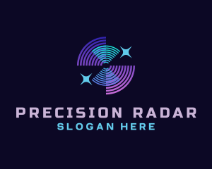 Radar - Signal Wave Radar logo design