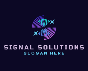 Signal - Signal Wave Radar logo design