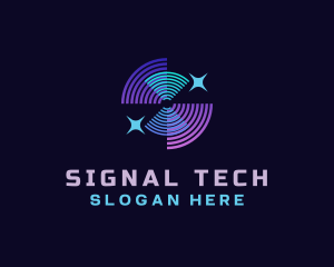 Signal - Signal Wave Radar logo design