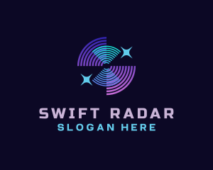 Radar - Signal Wave Radar logo design