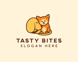 Dog Cat Animal logo design