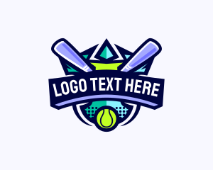 Trainer - Baseball Competition League logo design