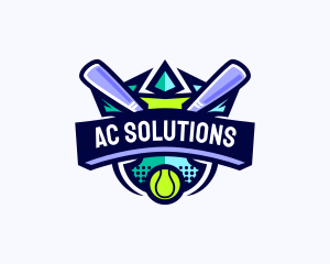 Baseball Competition League logo design