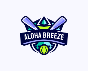 Baseball Competition League logo design