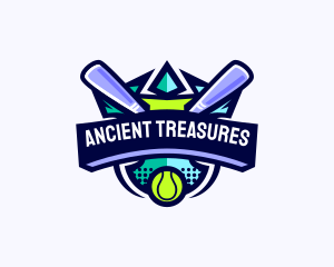 Baseball Competition League logo design