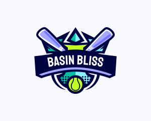 Baseball Competition League logo design