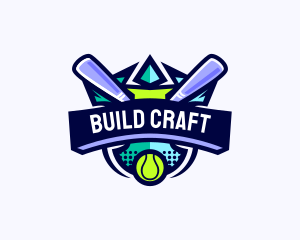 Baseball Competition League logo design