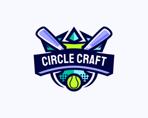 Baseball Competition League logo design