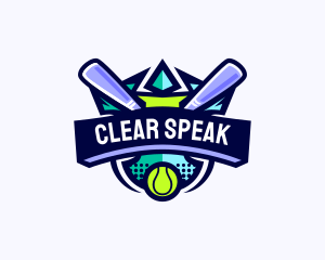 Baseball Competition League logo design