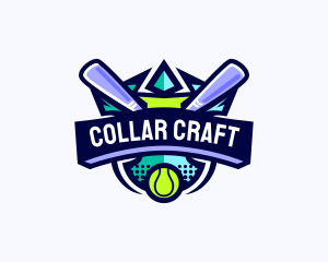 Baseball Competition League logo design