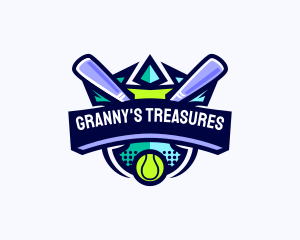 Baseball Competition League logo design