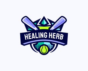 Baseball Competition League logo design