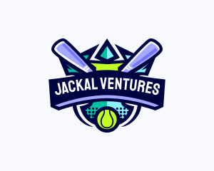 Baseball Competition League logo design