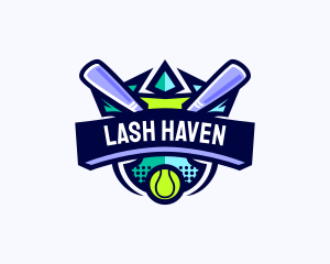 Baseball Competition League logo design