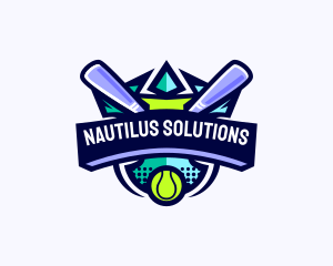 Baseball Competition League logo design