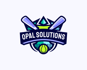 Baseball Competition League logo design