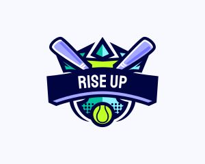 Baseball Competition League logo design