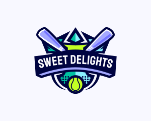 Baseball Competition League logo design