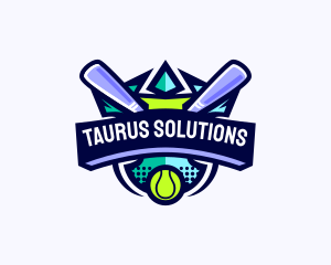 Baseball Competition League logo design