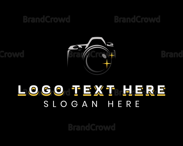 Camera Lens Photography Logo