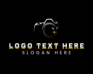 Photo Studio - Camera Lens Photography logo design