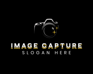 Capture - Camera Lens Photography logo design