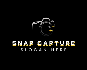 Capture - Camera Lens Photography logo design