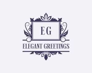 Luxury Floral Boutique logo design