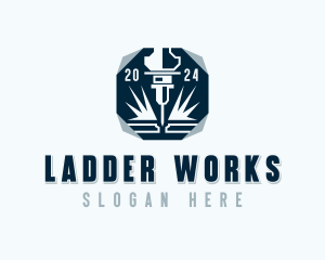 Mechanical Laser Fabrication logo design