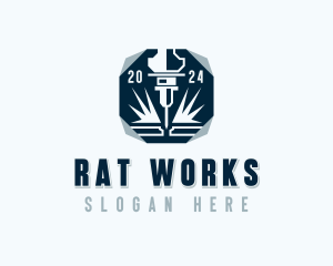 Mechanical Laser Fabrication logo design