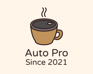 Mocha - Hot Coffee Camera logo design