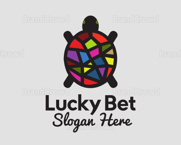 Stained Glass Turtle Logo