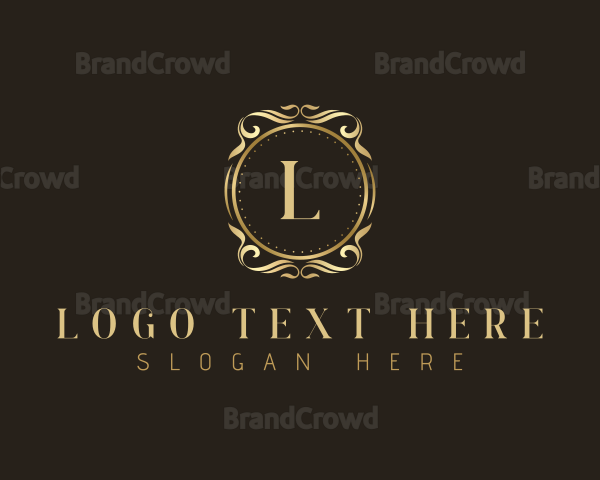 Floral Classic Ornament Logo