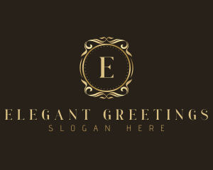 Floral Classic Ornament logo design