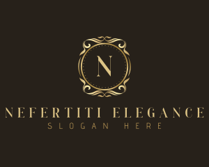 Floral Classic Ornament logo design