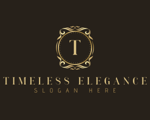 Classic - Floral Classic Ornament logo design