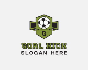 Soccer Team Varsity logo design